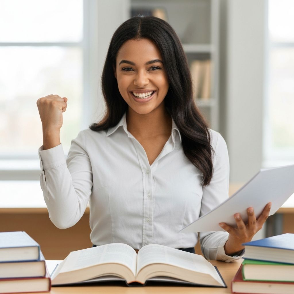 Student building strong foundation